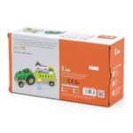 VIGA Traktor Drewniany Zwięrzatka Farma Zagroda - 008