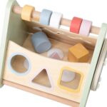 VIGA Trójkąt Aktywności – Drewniana Zabawka Edukacyjna 5w1 - 011