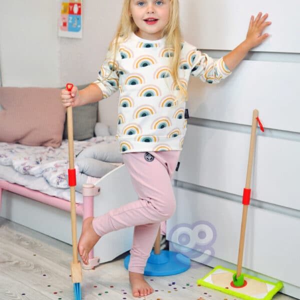TOOKY TOY Drewniany Zestaw do Sprzątania dla Dzieci 6 el. - 002