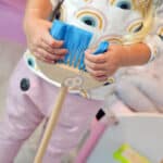TOOKY TOY Drewniany Zestaw do Sprzątania dla Dzieci 6 el. - 003