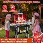 WOOPIE Grill Barbecue Kuchnia Ogrodowa Interaktywna LED Zestaw XL 31 el. - 008