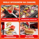 WOOPIE Grill Barbecue Kuchnia Ogrodowa Interaktywna LED Zestaw XL 31 el. - 012