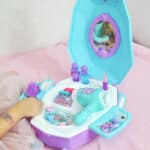 WOOPIE Toaletka dla Dziewczynki 2w1 Salon Piękności w Walizce - 008
