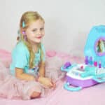 WOOPIE Toaletka dla Dziewczynki 2w1 Salon Piękności w Walizce - 011