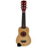Viga Drewniana gitara dla dzieci Naturalna 21 cali 6 strun - 003