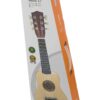 Viga Drewniana gitara dla dzieci Naturalna 21 cali 6 strun - 009