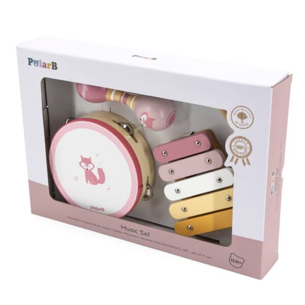 VIGA PolarB Zestaw Instrumentów Muzycznych Różowy - 006
