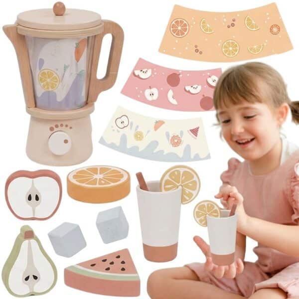 TOOKY TOY Blender Kuchenny z Akcesoriami - 18 elementów - 001