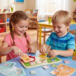 TOOKY TOY Drewniana Zabawka Edukacyjna do Nauki Liczenia Na Palcach Dodawanie i Odejmowanie - 002