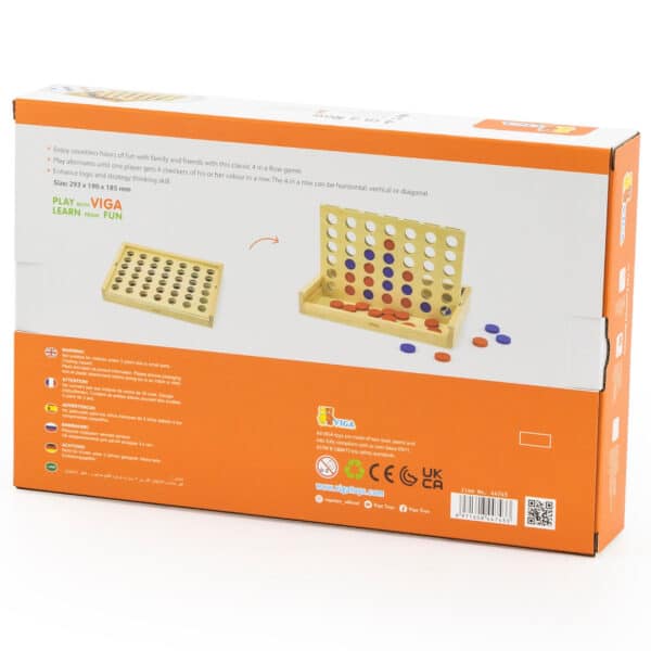 VIGA Gra logiczna 4 w Rzędzie 4 In a Row - 008