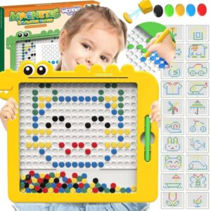 WOOPIE Tablica Magnetyczna dla Dzieci Montessori MagPad Dinozaur - 001