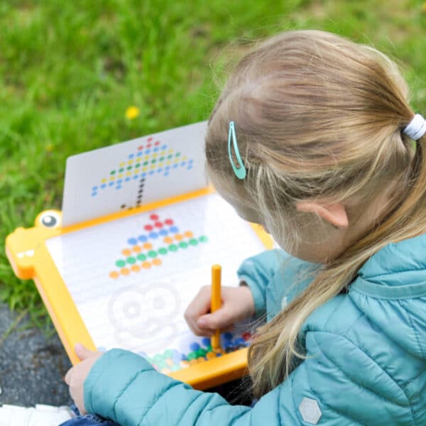WOOPIE Tablica Magnetyczna dla Dzieci Montessori MagPad Dinozaur - 003