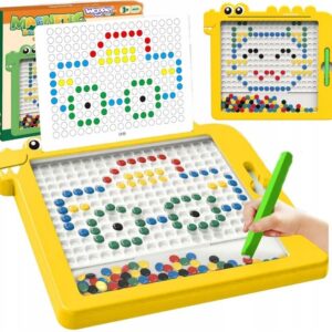WOOPIE Tablica Magnetyczna dla Dzieci Montessori MagPad Dinozaur - 005