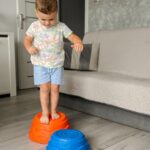 WOOPIE Kamienie Balansujące Sensoryczne Trening Równowagi 5 szt - 003
