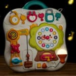 WOOPIE Tablica Montessori Manipulacyjna Sensoryczna Interaktywna dla Malucha - 009