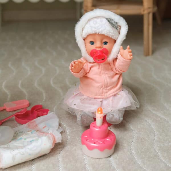 WOOPIE ROYAL Lalka Interaktywna Mała Zosia ma Urodziny 35 cm + Akc. - 008