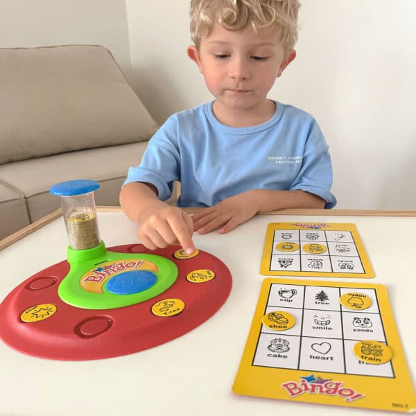 WOOPIE Bingo Gra Dopasuj Żetony Planszowa Rodzinna - 002