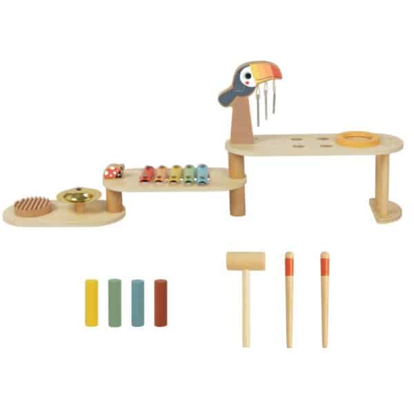 TOOKY TOY Edukacyjny Stolik Muzyczny 8 el. Tukan - 004