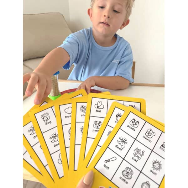 WOOPIE Bingo Gra Dopasuj Żetony Planszowa Rodzinna - 004