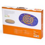 VIGA Sensoryczna Drewniana Deska do balansowania z labiryntem - 010
