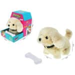 WOOPIE Piesek Interaktywny Pluszak z Kością Bichon Golden Retriever - 003