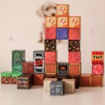 WOOPIE Klocki Magnetyczne Konstrukcyjne Sześciany 3D Zestaw Edukacyjny 63 el. - 003