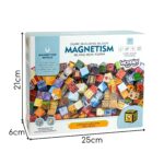 WOOPIE Klocki Magnetyczne Konstrukcyjne Sześciany 3D Zestaw Edukacyjny 63 el. - 005