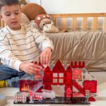 WOOPIE Klocki Magnetyczne 3D Zestaw Straż Pożarna 48el. - 005