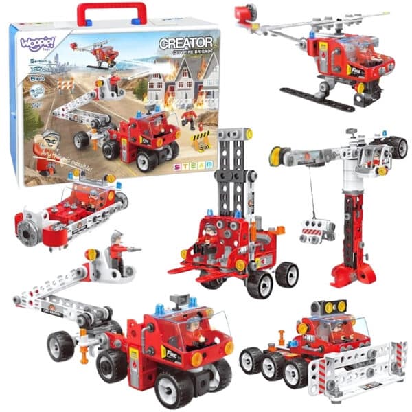 WOOPIE Zestaw Konstrukcyjny Creator City Fire Brigade - 001