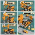 WOOPIE Mega Plac Budowy 5w1 Zestaw XXL do Skręcania DIY - 013
