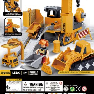 WOOPIE Mega Plac Budowy 5w1 Zestaw XXL do Skręcania DIY - 015
