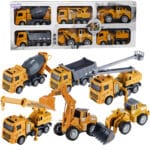 WOOPIE Wielki Zestaw Auta Budowlane 6w1 - 013