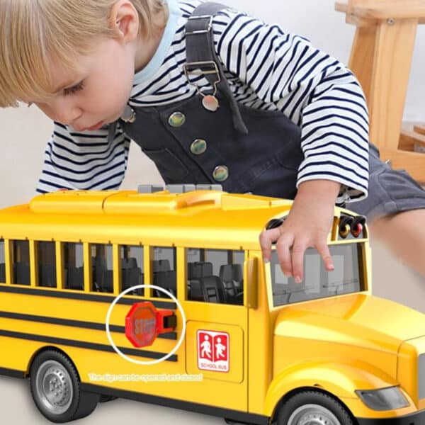 WOOPIE Autobus Szkolny Interaktywny Elektryczny 1:20 - 002