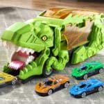 WOOPIE Zestaw Pojazdów Tor Dinozaur Pożeracz 13el. - 003