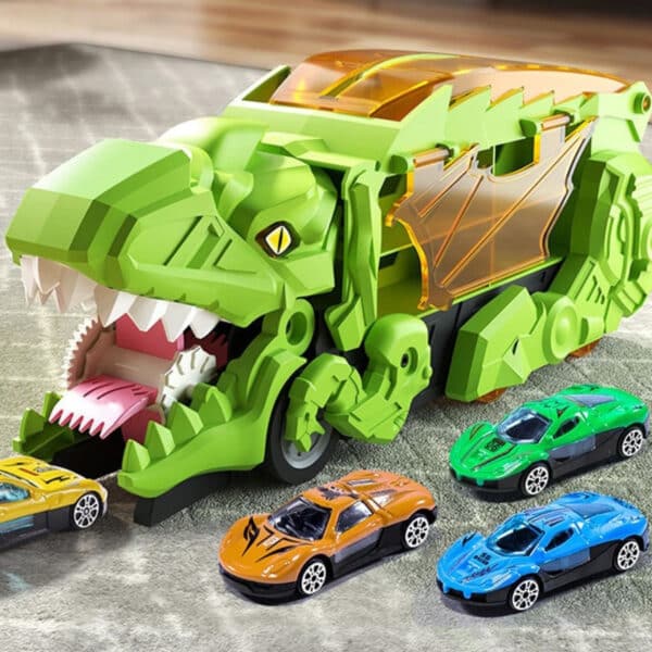 WOOPIE Zestaw Pojazdów Tor Dinozaur Pożeracz 13el. - 003