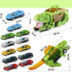 WOOPIE Zestaw Pojazdów Tor Dinozaur Pożeracz 13el. - 012