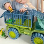 WOOPIE Ciężarówka Dinozaur Transporter Figurki - 002