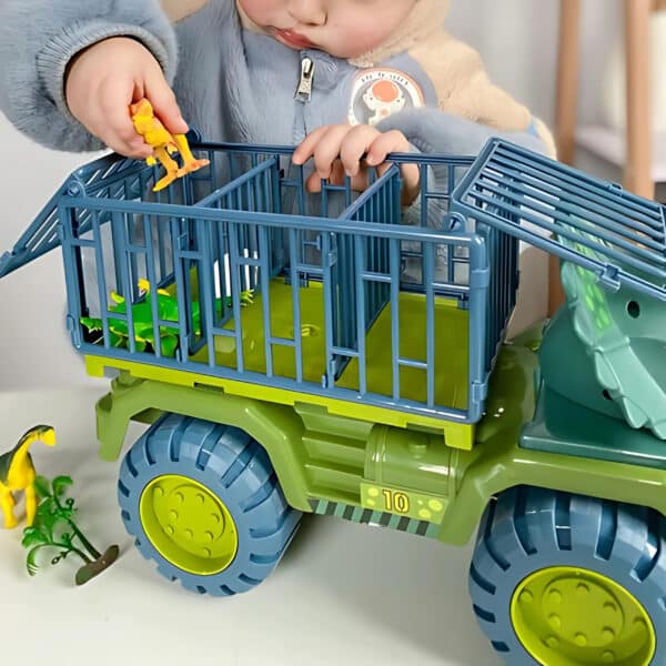WOOPIE Ciężarówka Dinozaur Transporter Figurki - 002