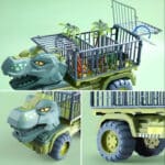 WOOPIE Ciężarówka Dinozaur Transporter Figurki - 003