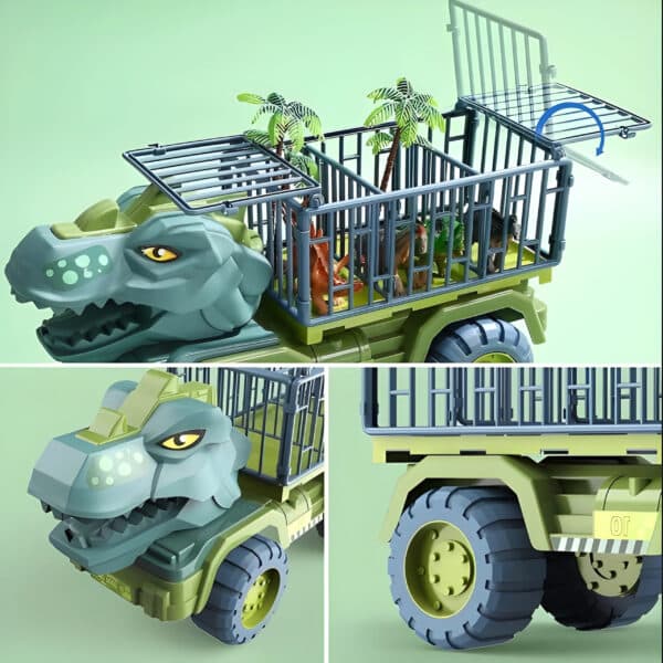 WOOPIE Ciężarówka Dinozaur Transporter Figurki - 003