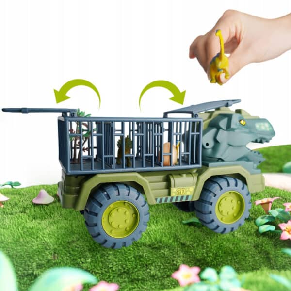 WOOPIE Ciężarówka Dinozaur Transporter Figurki - 006