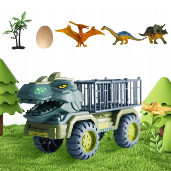 WOOPIE Ciężarówka Dinozaur Transporter Figurki - 008