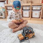 WOOPIE Zdalnie Sterowany Wózek Widłowy 2w1 Dźwig RC - Skala 1:24 - 002
