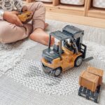WOOPIE Zdalnie Sterowany Wózek Widłowy 2w1 Dźwig RC - Skala 1:24 - 004