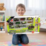 WOOPIE Zestaw Traktorów i Maszyn Rolniczych z Zwierzętami - 003