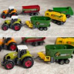 WOOPIE Zestaw Mini Farmera Traktory z Przyczepami - 005