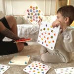 Gra Memory Montessori Drewniana Biedronka Woopie seria Green - 003