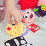 WOOPIE ART&FUN Zestaw Kreatywny Zrób Potworka Monster Pom - 005