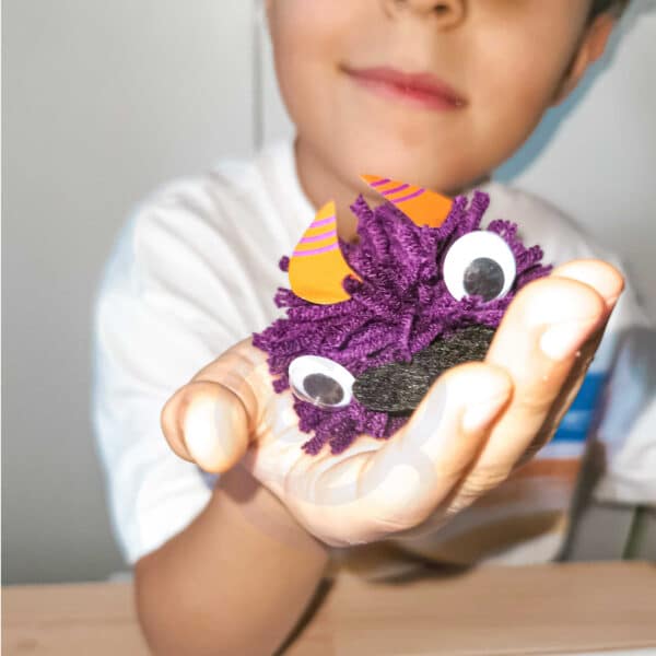 WOOPIE ART&FUN Zestaw Kreatywny Zrób Potworka Monster Pom - 013