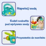 WOOPIE BABY Zabawka do Kąpieli Rozkwitając Kwiatek z Konewką - 003